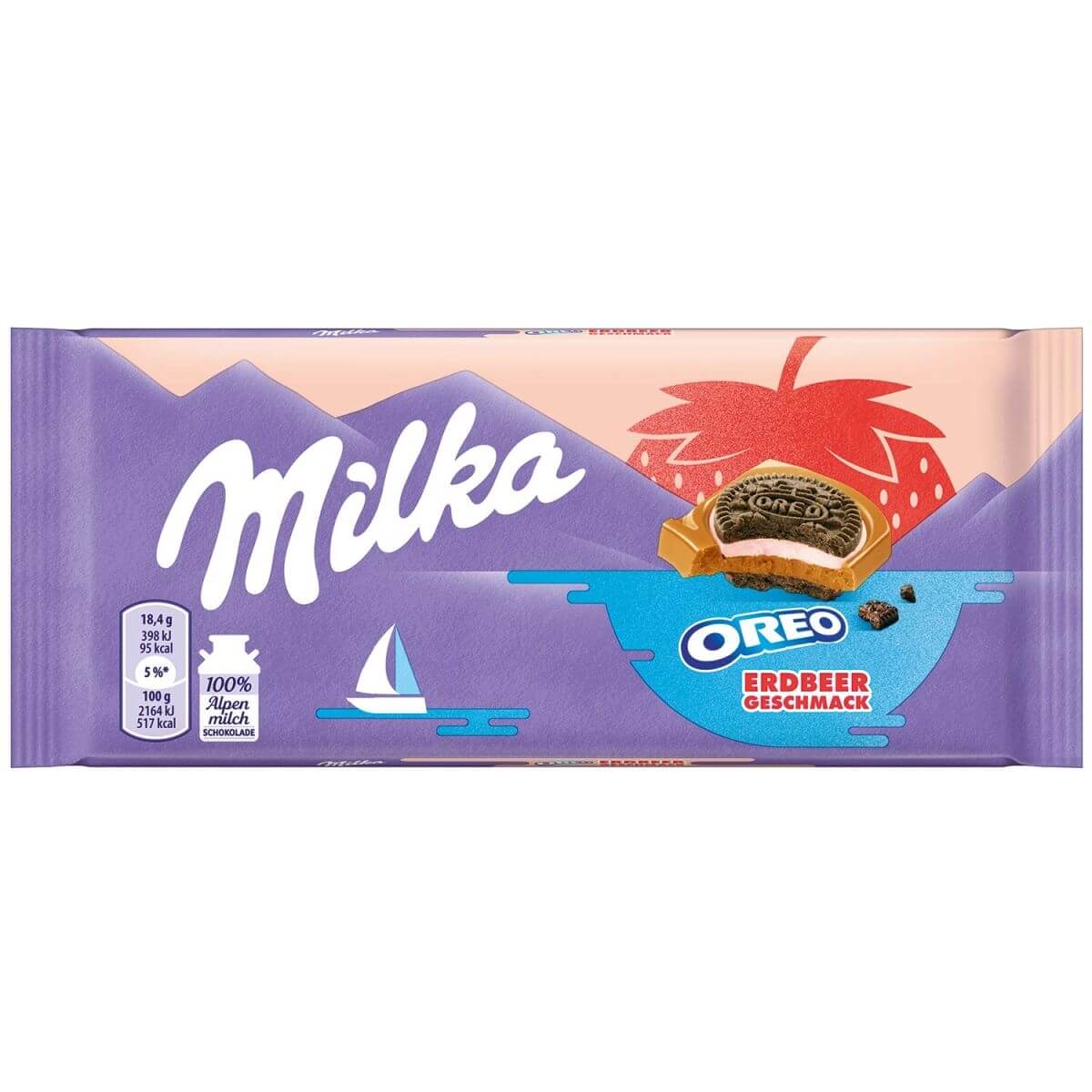 Milka Oreo Eper 92g Milka02